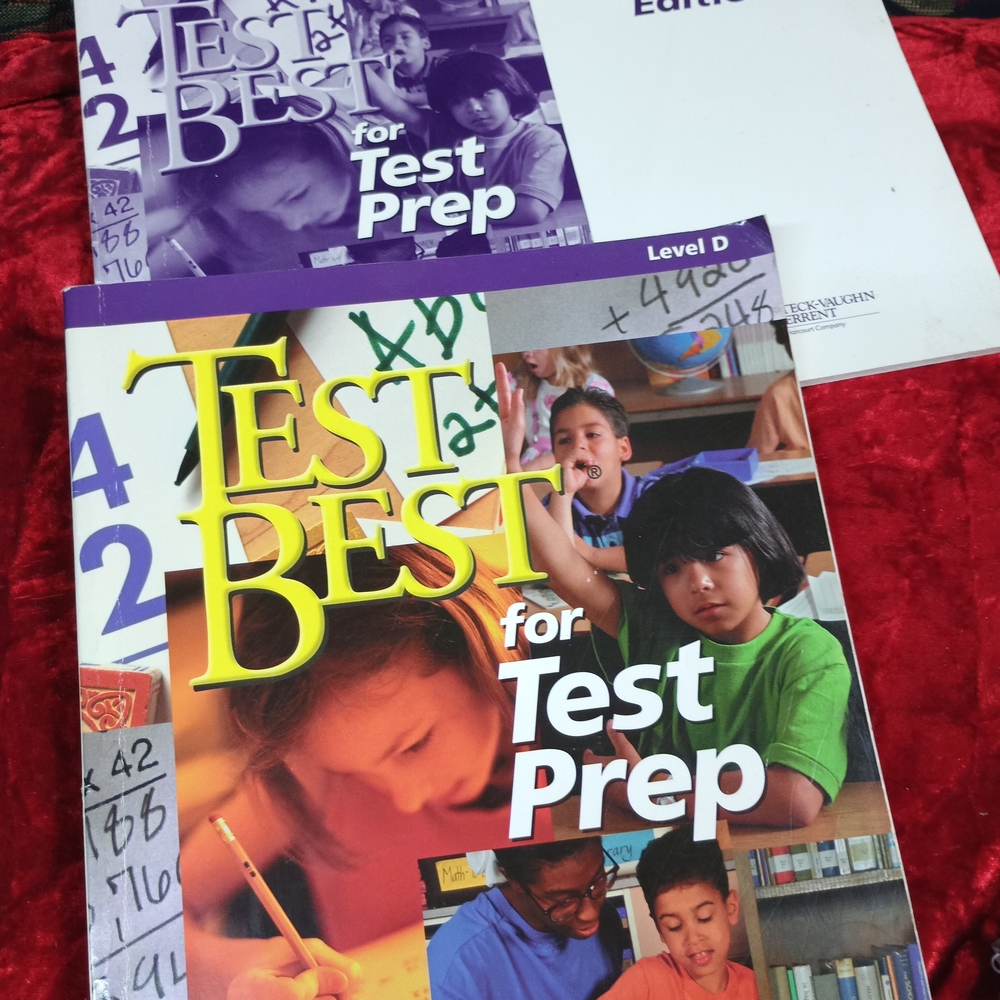 Test Best for Test Prep Level D Book Bundle
